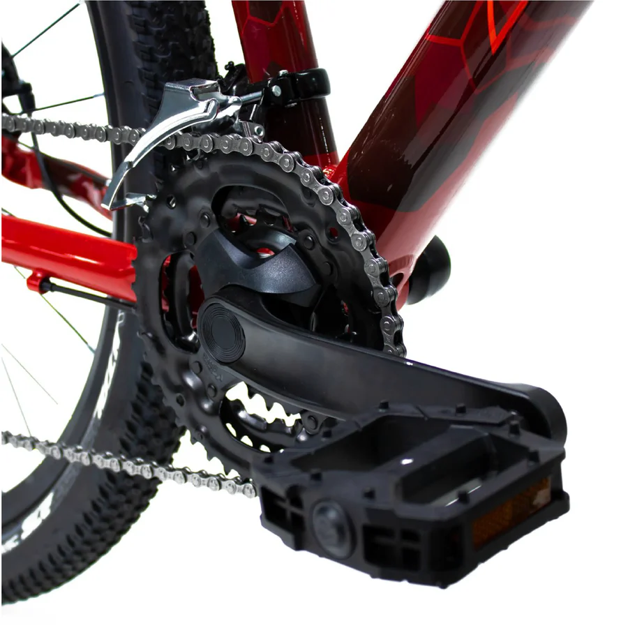 BICICLETA ALUBIKE MTB SIERRA 26 ROJO - Image 4