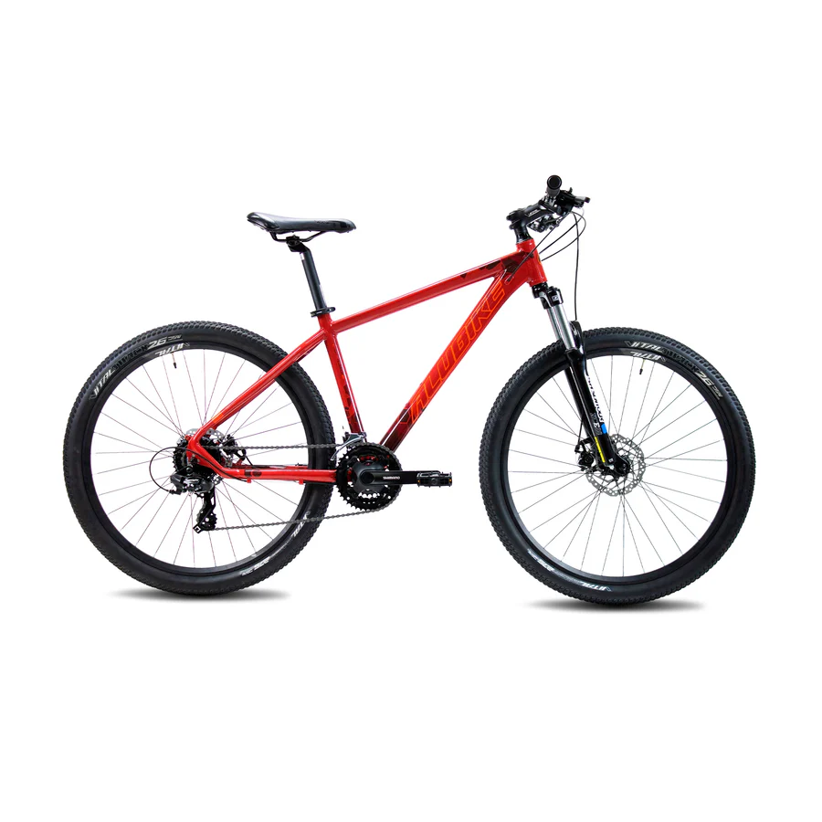 BICICLETA ALUBIKE MTB SIERRA 26 ROJO