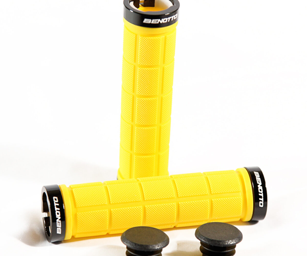 PUÑOS BENOTTO LOCK-ON 130mm AMARILLO NEÓN