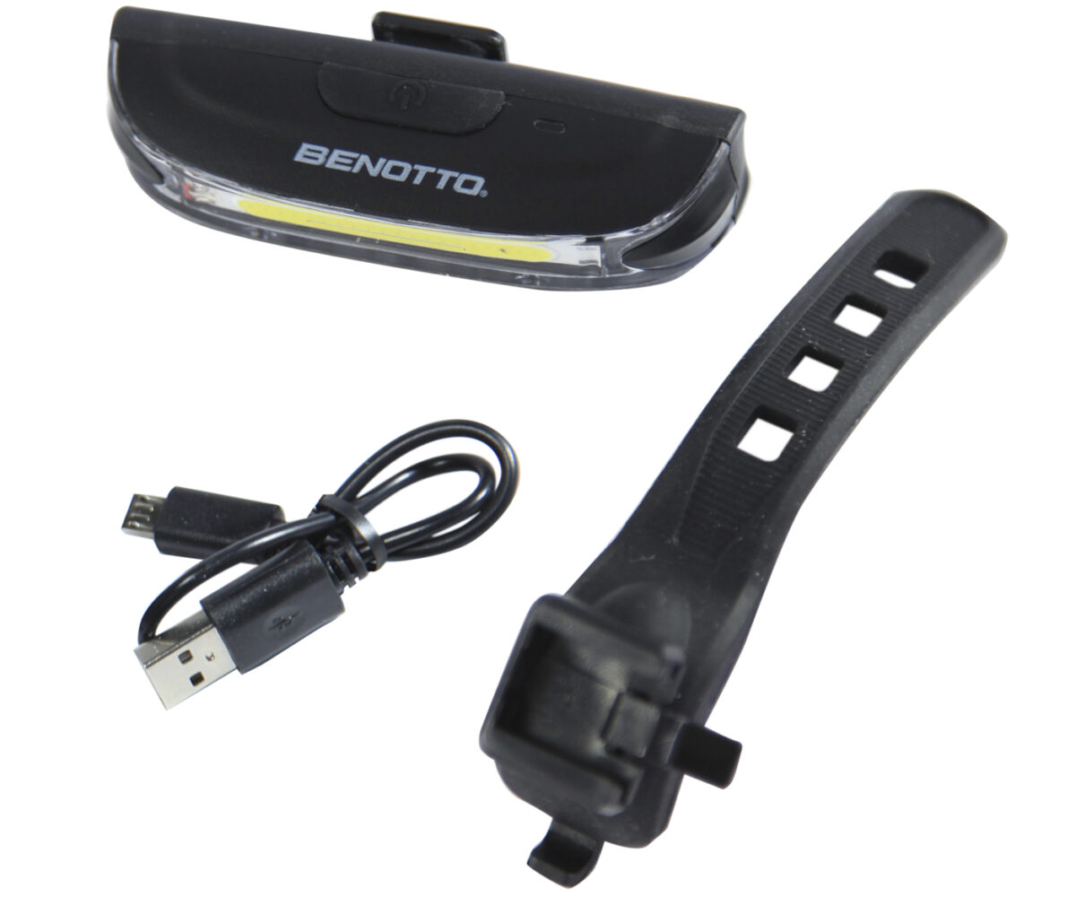 LUZ BENOTTO DELANTERA USB RECARGABLE JY-6018F - Image 2