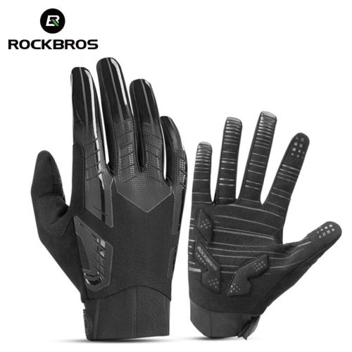 GUANTES ROCKBROS S208 COMPLETOS NEGRO TALLA:S