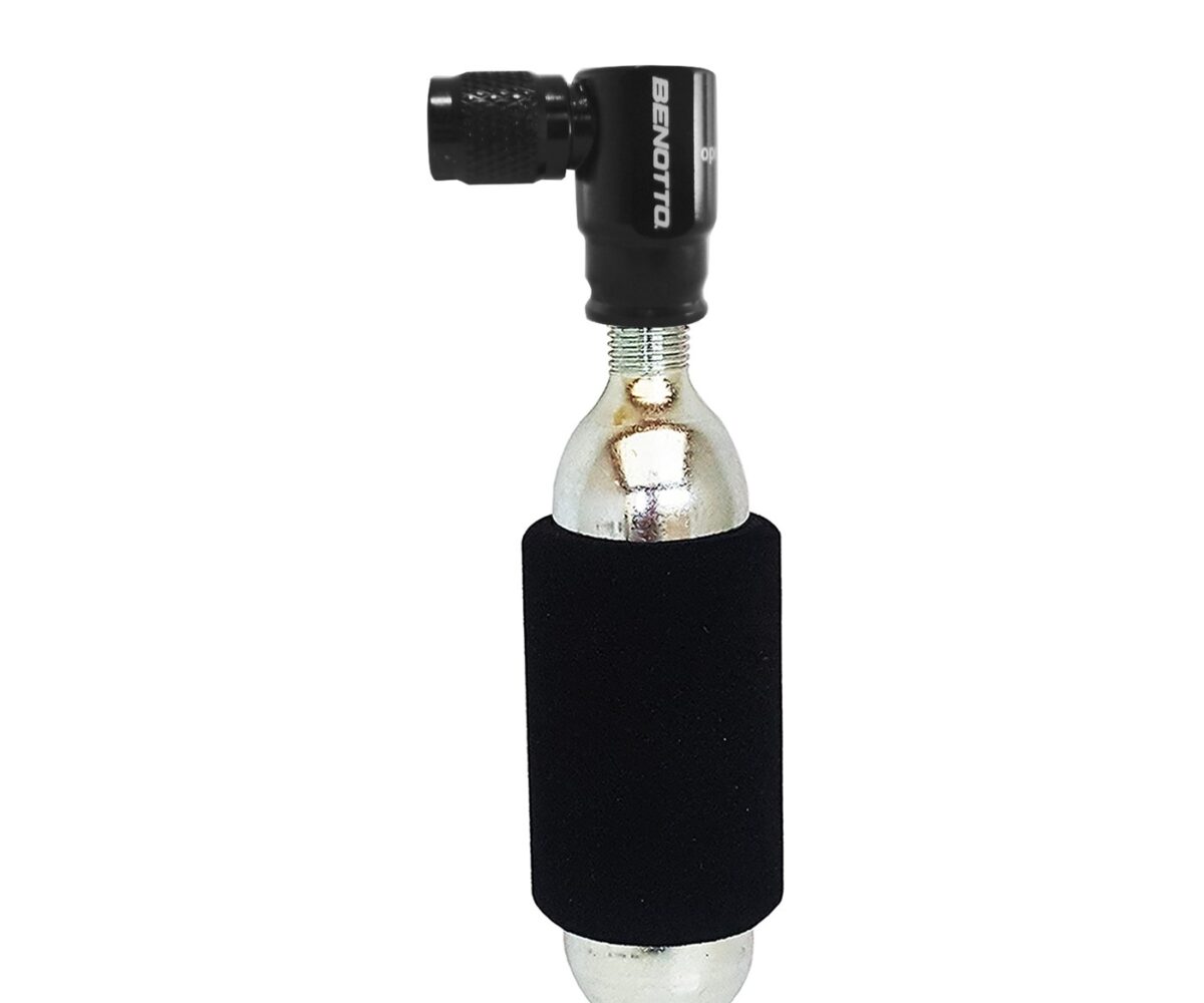ADAPTADOR PARA CARTUCHO CO2 BENOTTO NEGRO