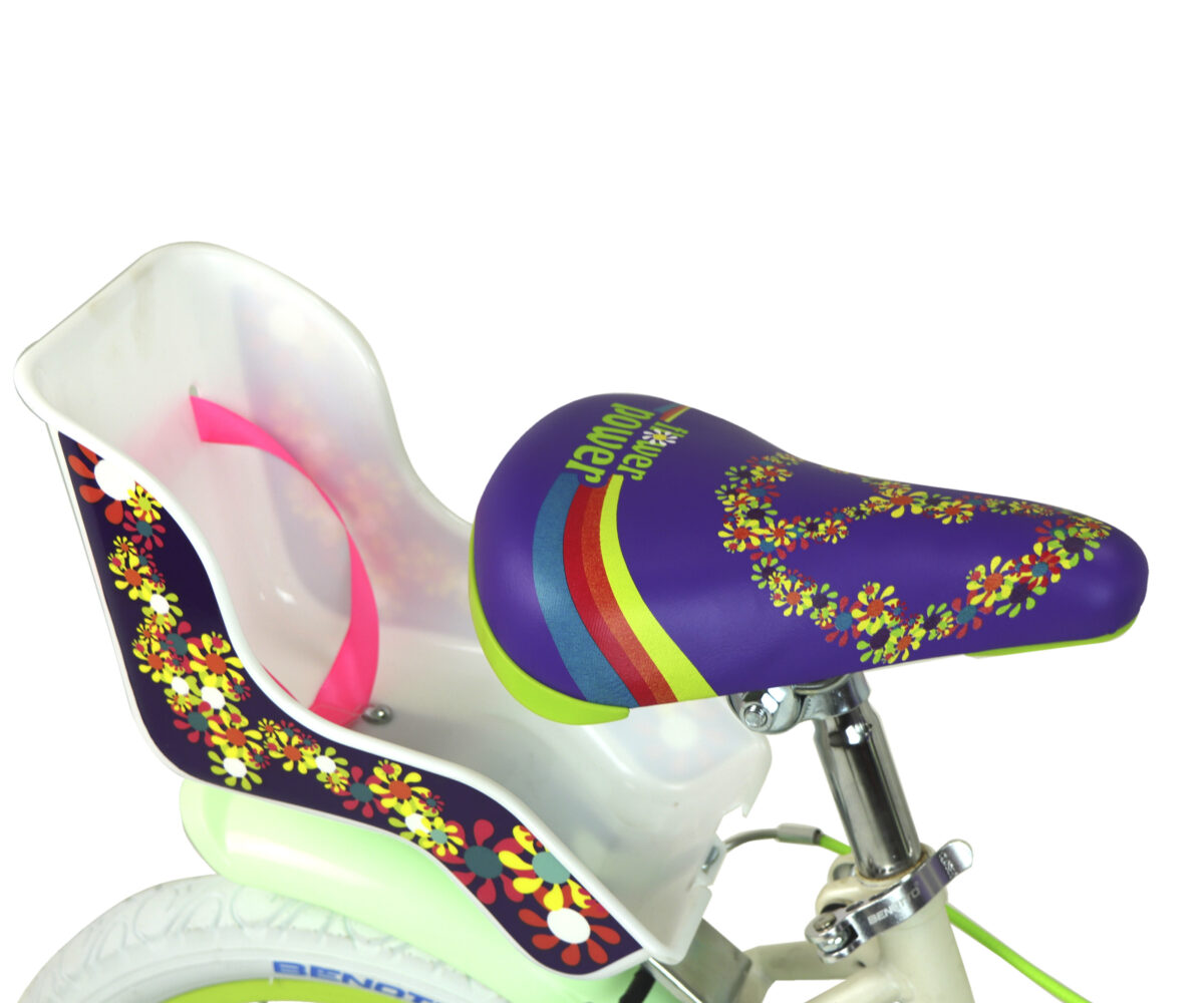BICICLETA BENOTTO FLOWER POWER BMX MATE/MORADO  R16 1V - Image 4
