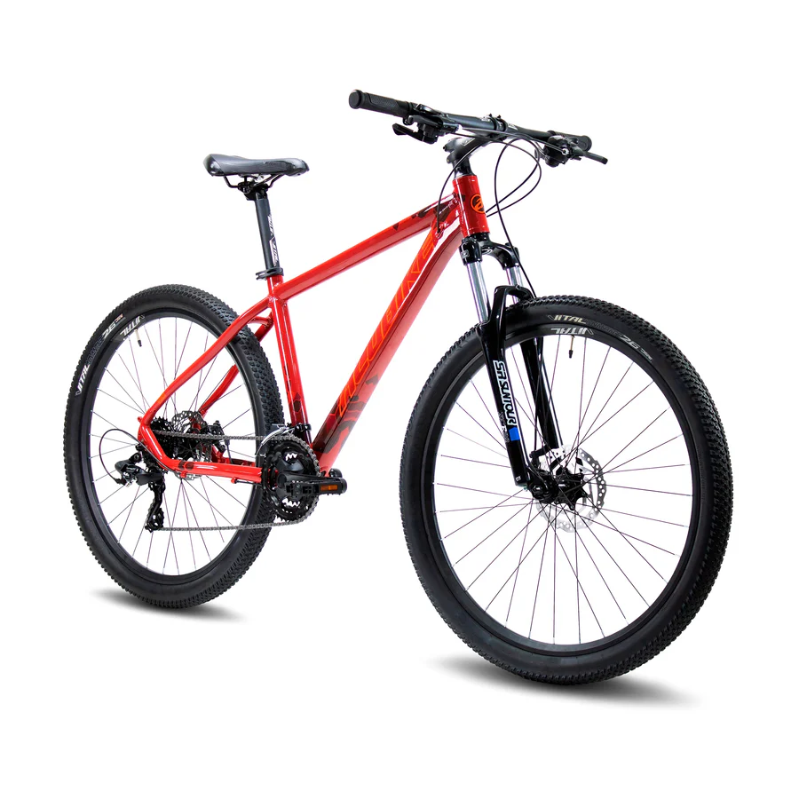 BICICLETA ALUBIKE MTB SIERRA 26 ROJO - Image 3