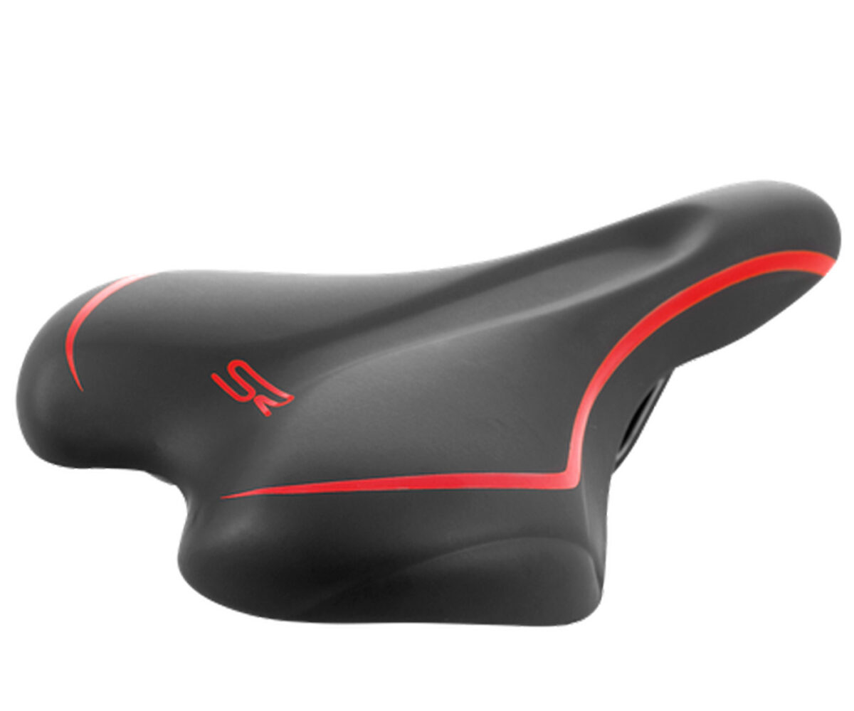 ASIENTO SELLE ROYAL MTB PREMIUM NEGRO CON LINEA ROJA - Image 3