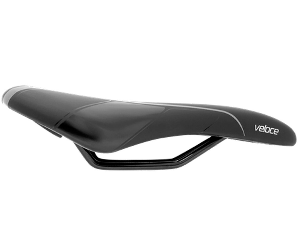 ASIENTO SELLE ROYAL RUTA VELOCE NEGRO CON LINEA PLATA - Image 3