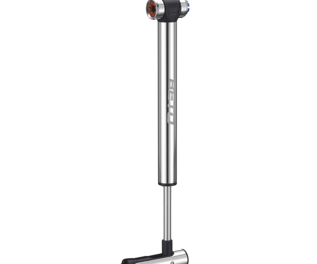 BOMBA BETO EZ-001A MINI ALUMINIO MANGO RETRACTIL V.A./V.F. 8 BAR/120PSI PLATA - Image 3