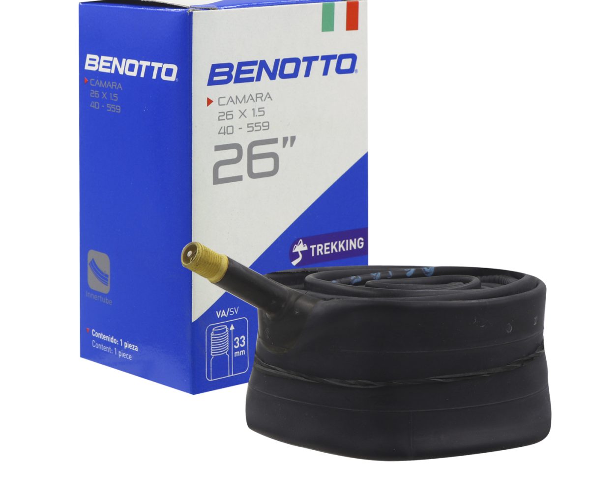 CAMARA BENOTTO 26X1.50 V.A. 33mm