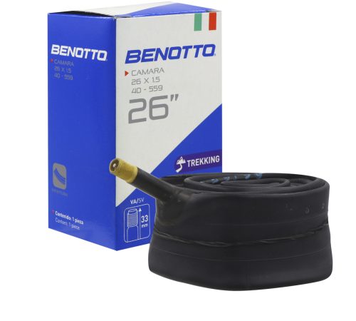 CAMARA BENOTTO 26X1.50 V.A. 33mm