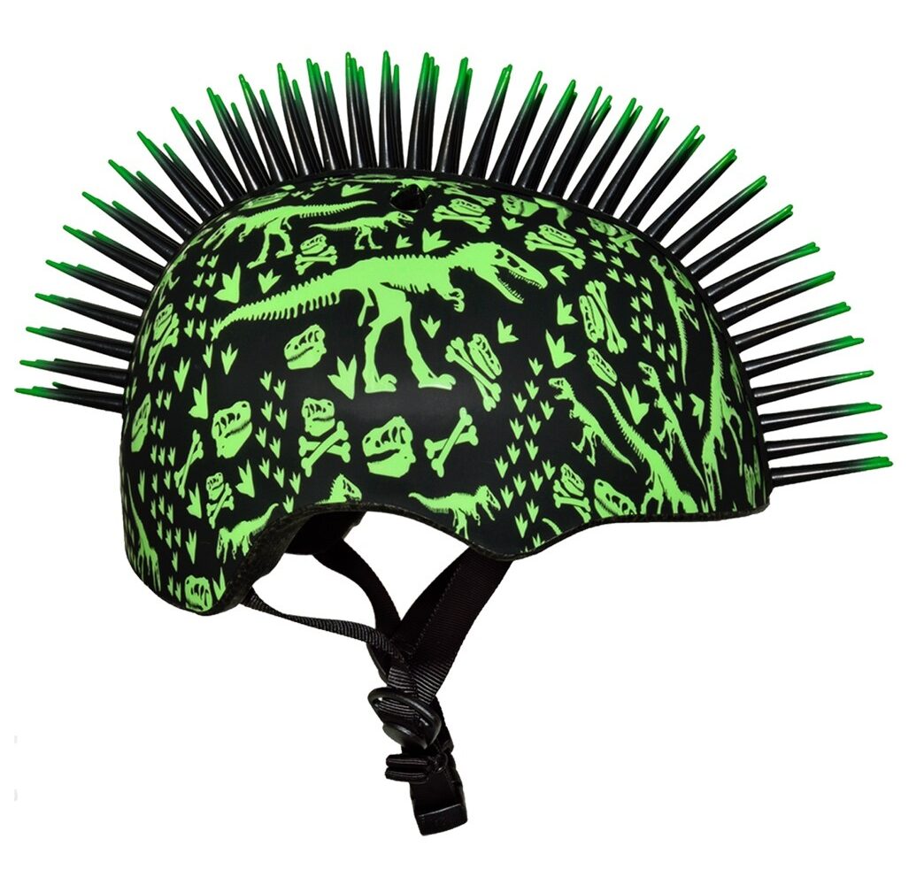 CASCO C-PREME RASKULLZ T-REX BONEZ MOHAWK 3+