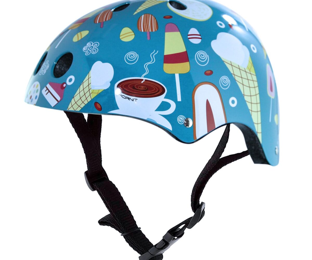 CASCO CON LUZ HORNIT INFANTIL ICE CREAMS TALLA:S