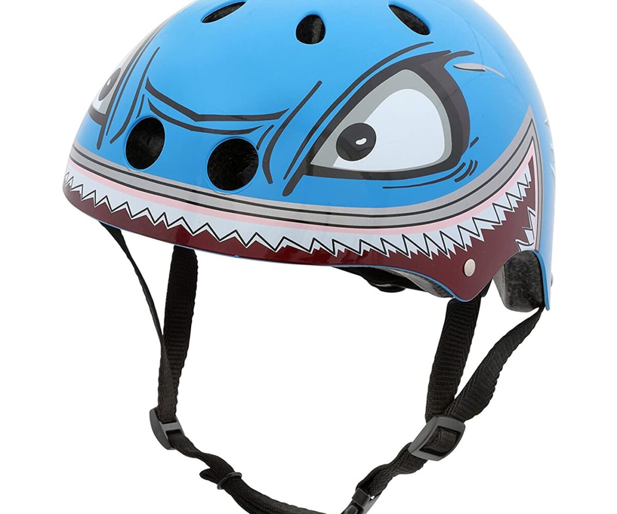 CASCO CON LUZ HORNIT INFANTIL SHARK TALLA: M