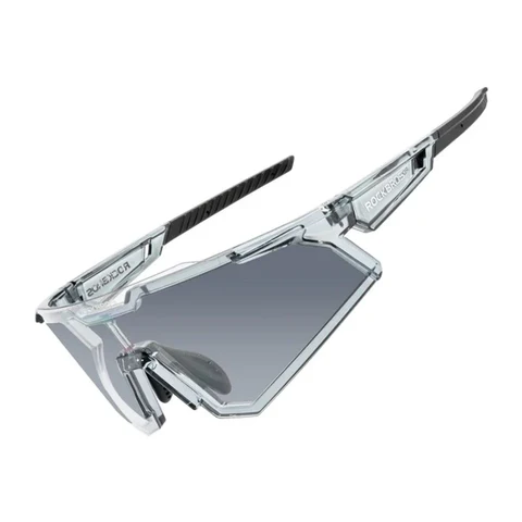 LENTES ROCKBROS AZUL TRANSPARENTE/ NEGRO MICA: TRANSPARENTE