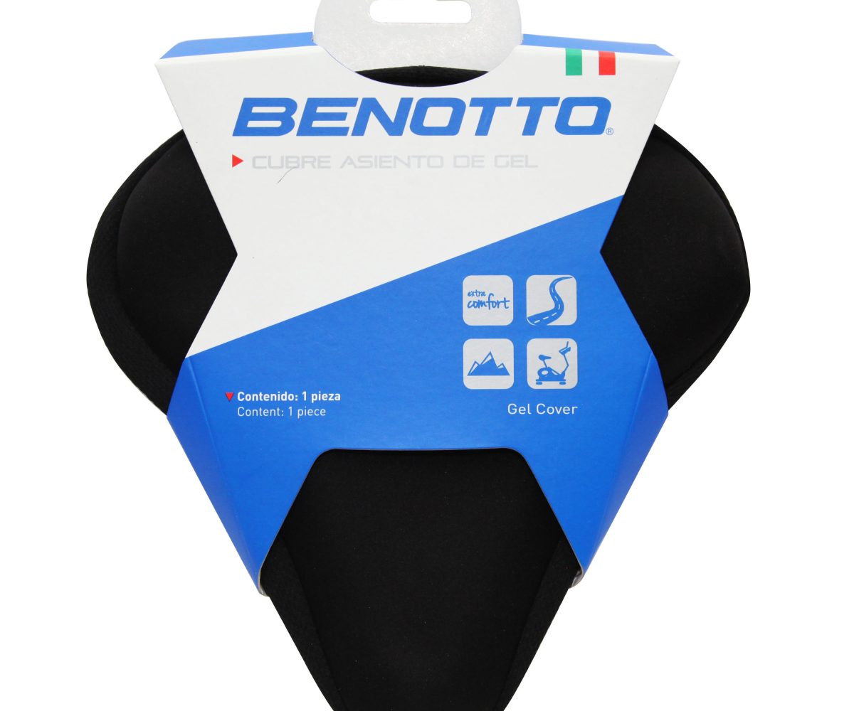 CUBRE ASIENTO BENOTTO GEL NEGRO XL