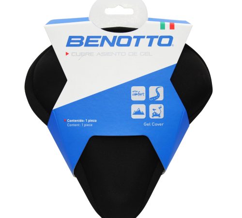 CUBRE ASIENTO BENOTTO GEL NEGRO XL