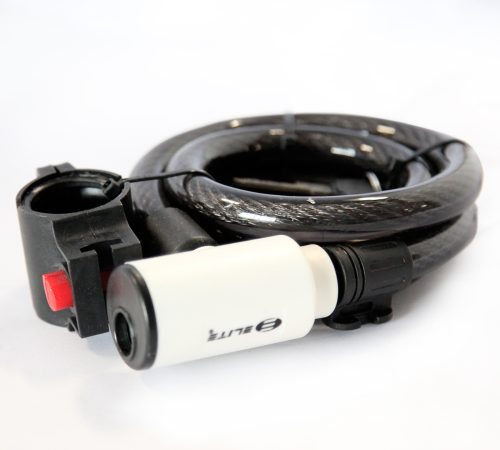 CANDADO ELITE CABLE ESPIRAL LLAVES 15mmX1200mm