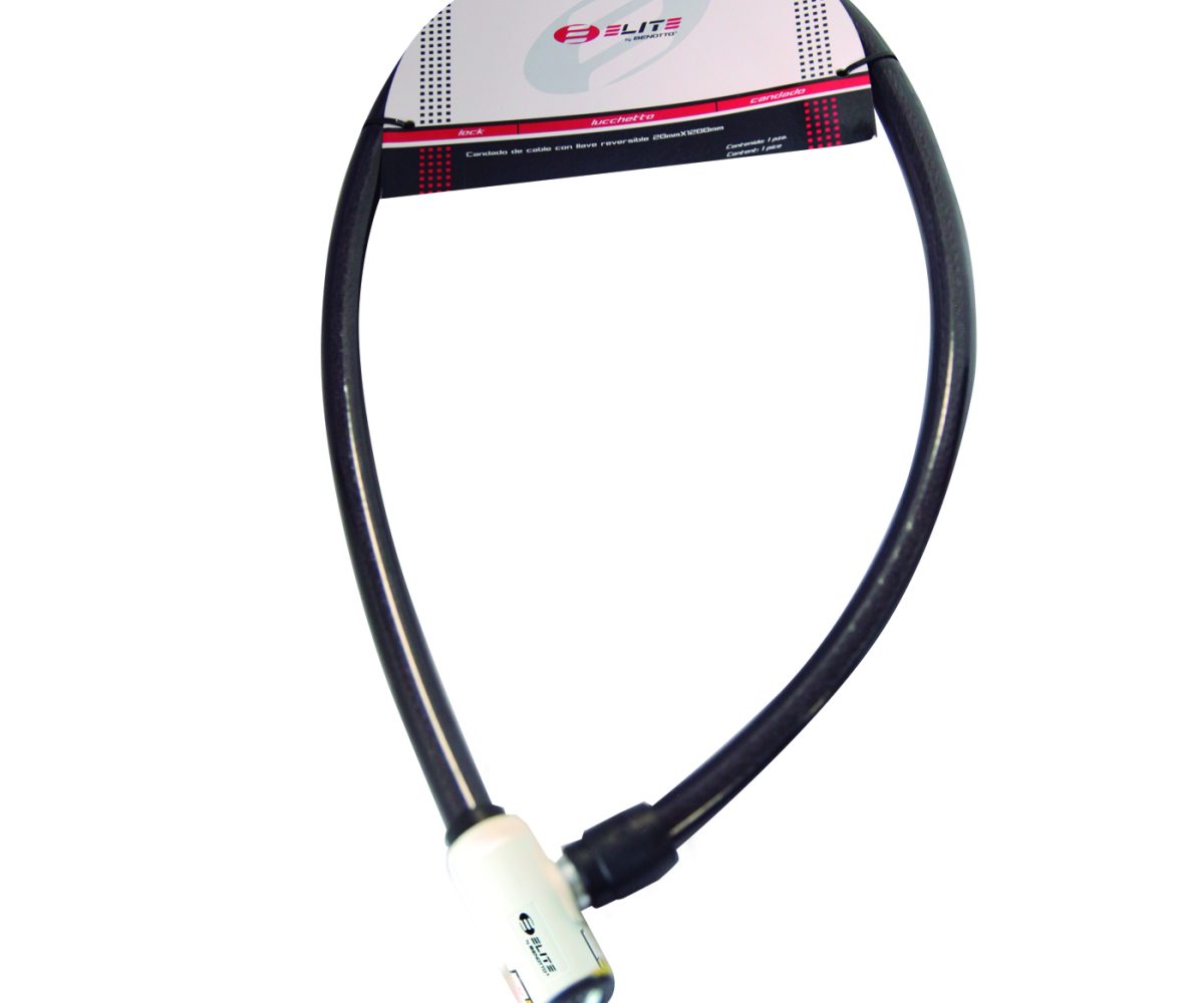 CANDADO ELITE CABLE LLAVES 20mmX1200mm