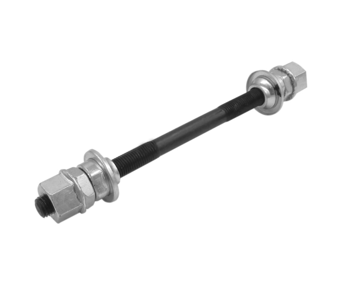 EJE PARA MAZA DELANTERA FORZA 5/16x140 NEGRO COMPLETO CON POLVERAS - Image 3