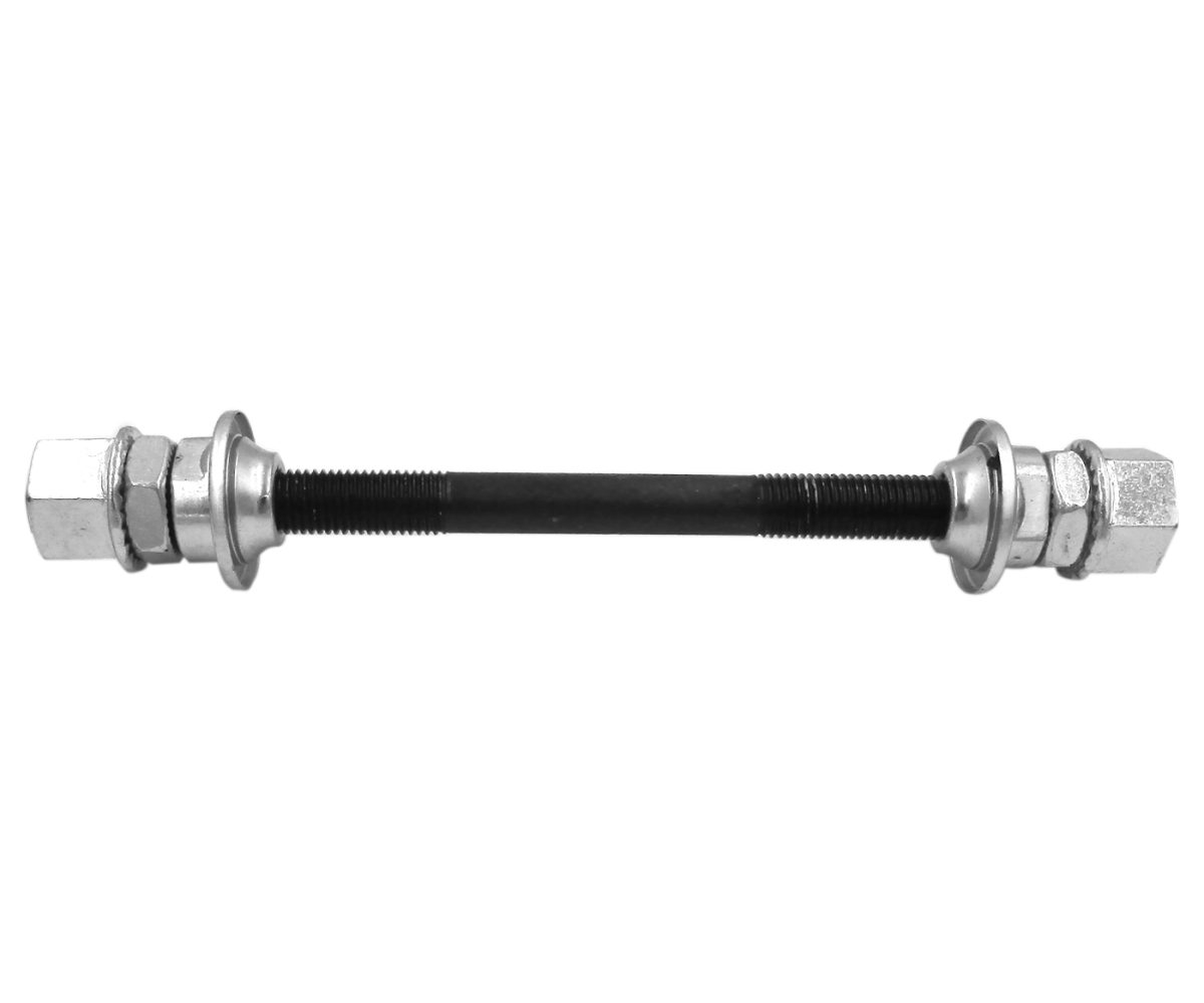 EJE PARA MAZA DELANTERA FORZA 5/16x140 NEGRO COMPLETO CON POLVERAS - Image 4