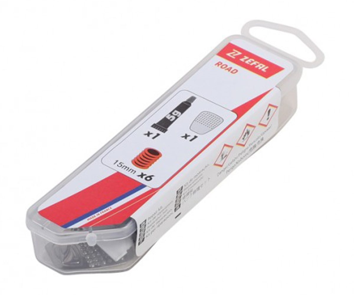 KIT REPARACION ZEFAL RUTA 6x PARCHES/ 1x PEGAMENTO/ 1x LIJA 1132B - Image 3