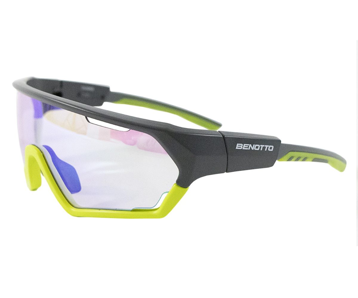 LENTES BENOTTO GRIS/AMARILLO MICA: TRANSPARENTE S-18042-A