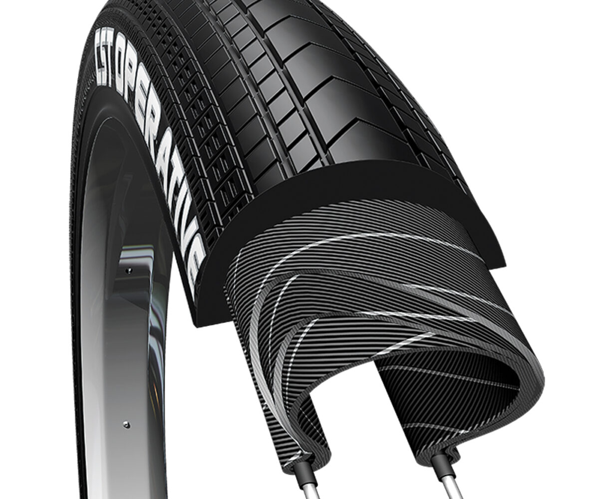 LLANTA CST 20x2.40 BMX OPERATIVE NEGRA