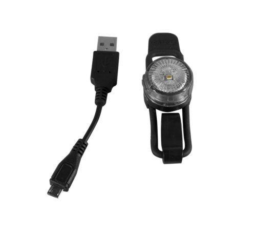 LUZ CAT EYE DELANTERA SL-LD140RC-F FLASHING BLANCA COMPACTA 2 FUNCIONES 1 LED LOOP2