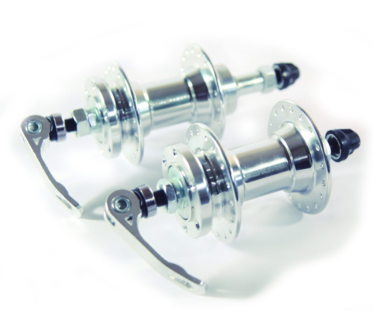 MAZA BENOTTO 36x36B RUEDA LIBRE ALUMINIO CON BLOQUEOS COMPATIBLE DISCO ROTOR PLATA GL-B10 (2 PIEZAS) - Image 3