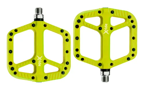 PEDALES X-RIDE PRO RACE AMARILLO 9/16
