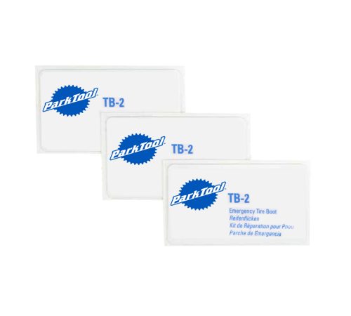 PARCHES PARK TOOL AUTOADHERIBLE DE EMERGENCIA PARA LLANTAS TB-2 (3pz)