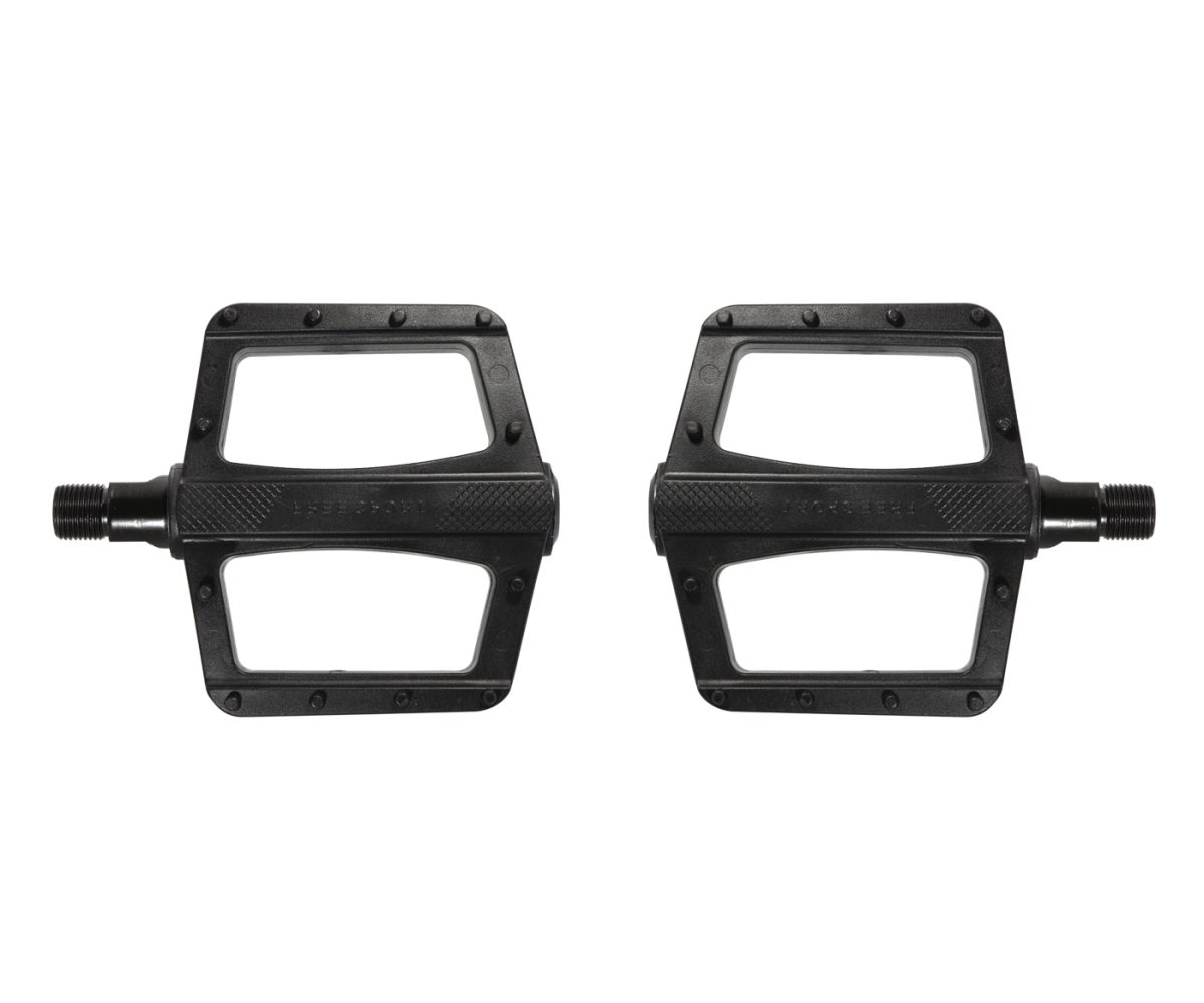 PEDAL BENOTTO BMX FREE SPORT 9/16 PLASTICO NEGRO CON REFLEJANTE - Image 3