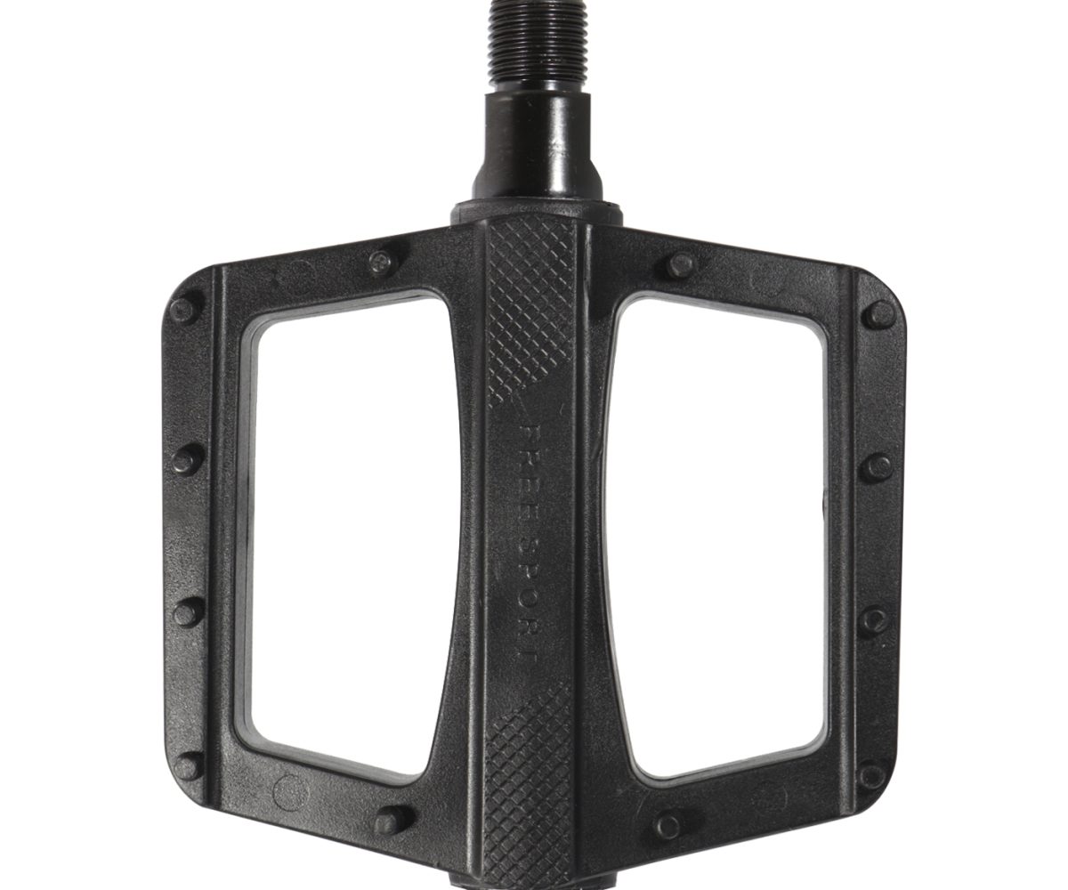 PEDAL BENOTTO BMX FREE SPORT 9/16 PLASTICO NEGRO CON REFLEJANTE - Image 5