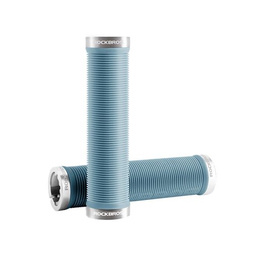 PUÑOS ROCKBROS 130mm AZUL CLARO RELIEVE LINEAS