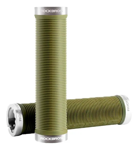 PUÑOS ROCKBROS 130mm LOCK-ON VERDE