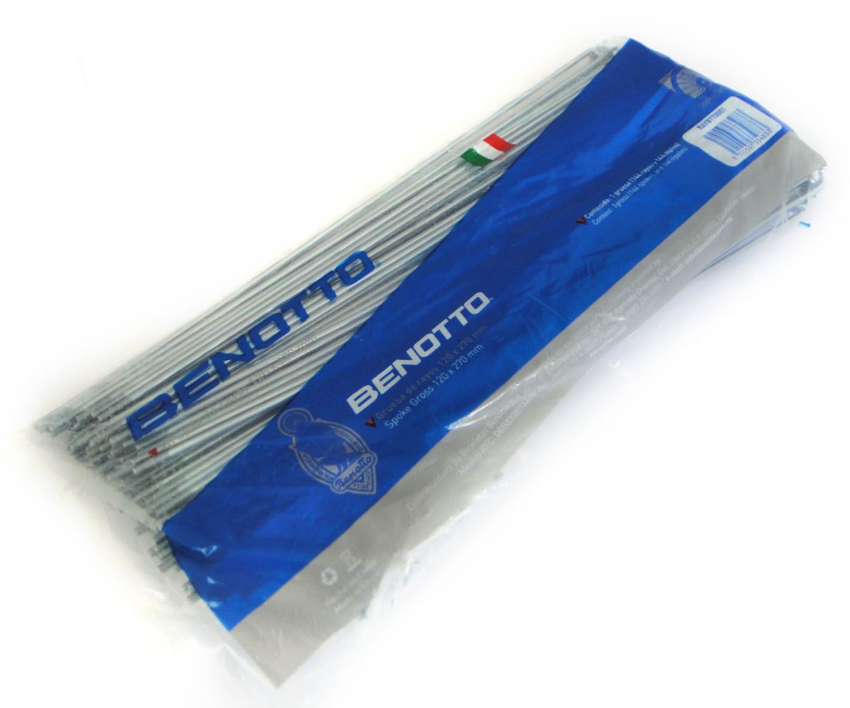 RAYOS BENOTTO 12Gx270 UCP NIPLE ACERO (144pz)