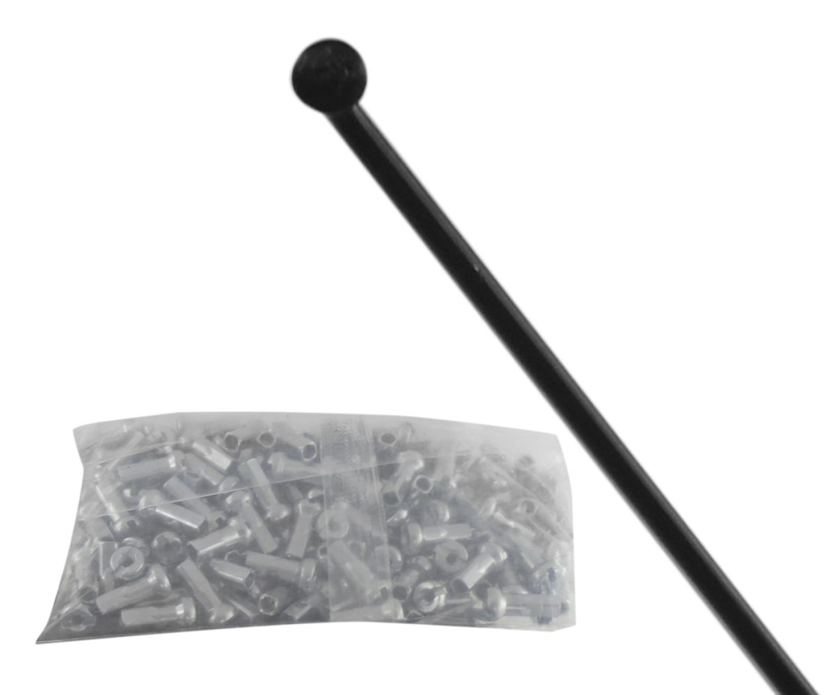 RAYOS BENOTTO 14Gx252 NEGRO NIPLE DE ACERO (144pz)