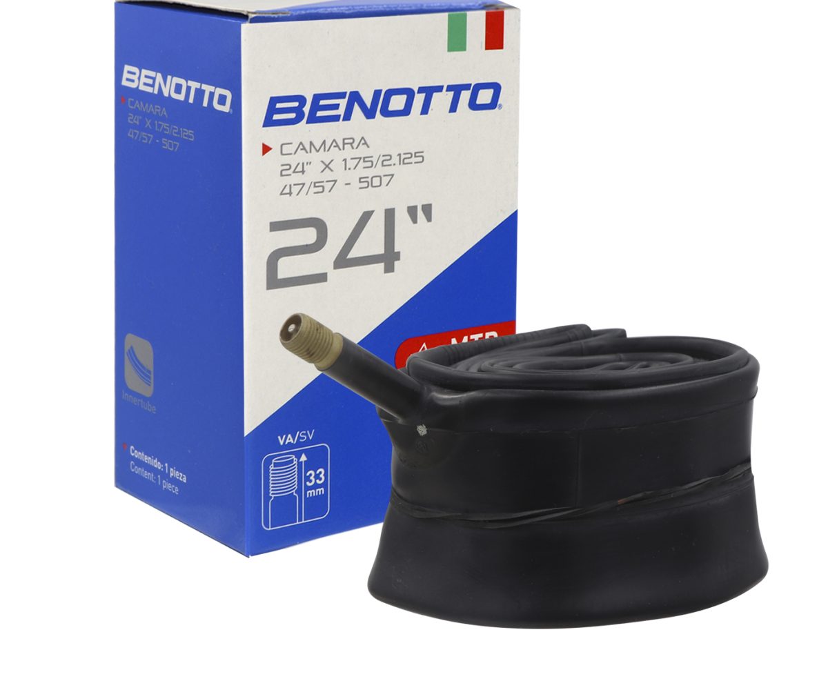 CAMARA BENOTTO 24x1.75/2.125 V.A. 33mm