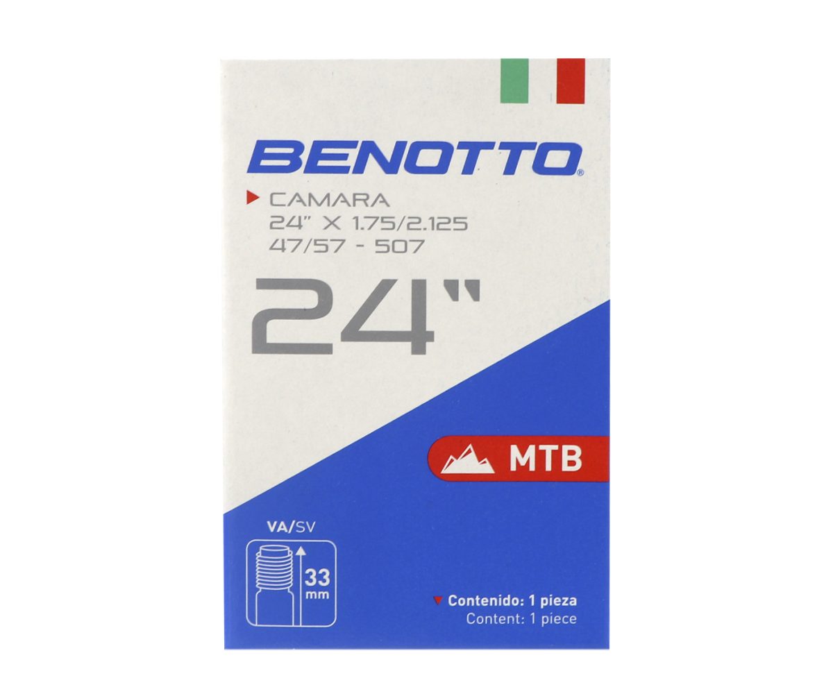 CAMARA BENOTTO 24x1.75/2.125 V.A. 33mm - Image 3