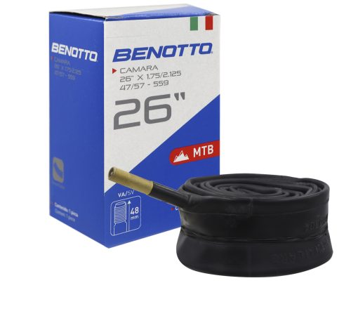 CAMARA BENOTTO 26x1.75/2.125 V.A. 48mm