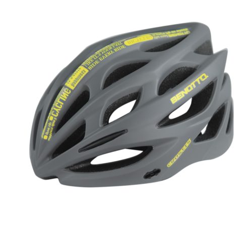 CASCO BENOTTO RUTA MV50 CROSTIS GRIS/AMARILLO TALLA:M