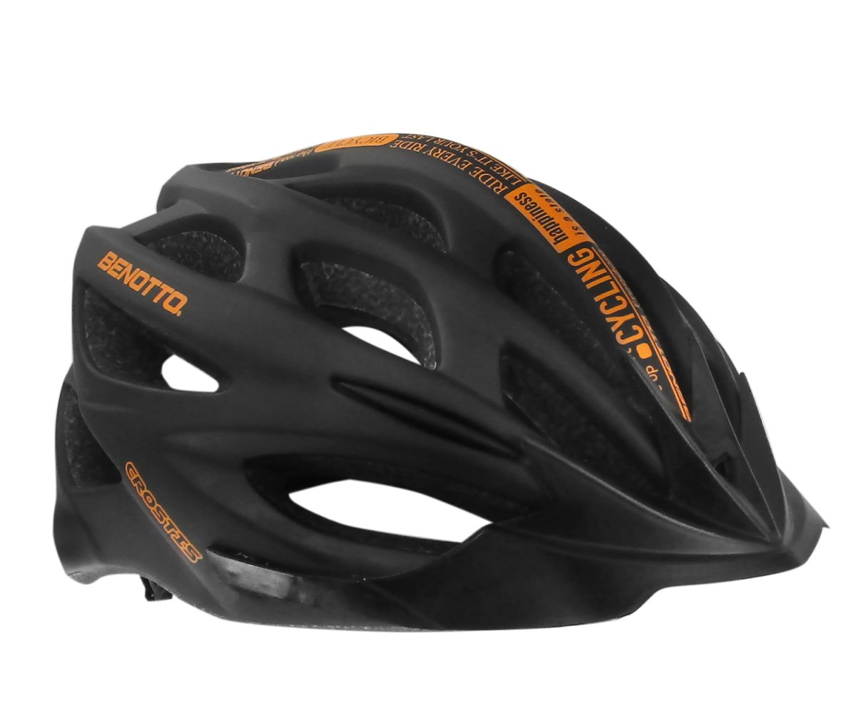 CASCO BENOTTO RUTA MV50 CROSTIS NEGRO NARANJA TALLA: M - Image 3