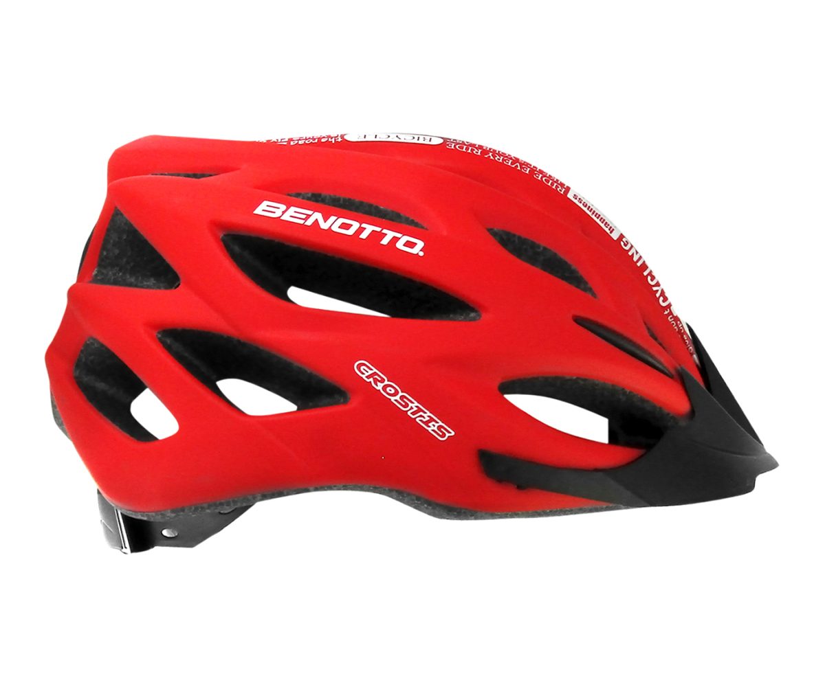 CASCO BENOTTO MV50 CROSTIS ROJO BLANCO TALLA M - Image 3