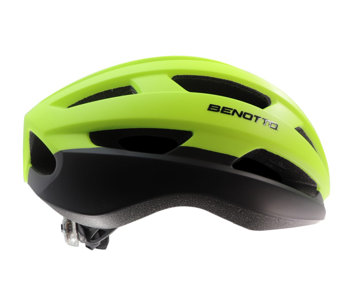 CASCO BENOTTO RUTA NEGRO/VERDE FOSFORESCENTE TALLA: M - Image 3