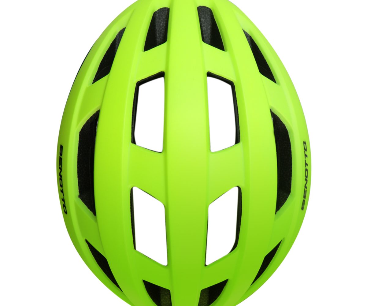 CASCO BENOTTO RUTA NEGRO/VERDE FOSFORESCENTE TALLA: M - Image 4
