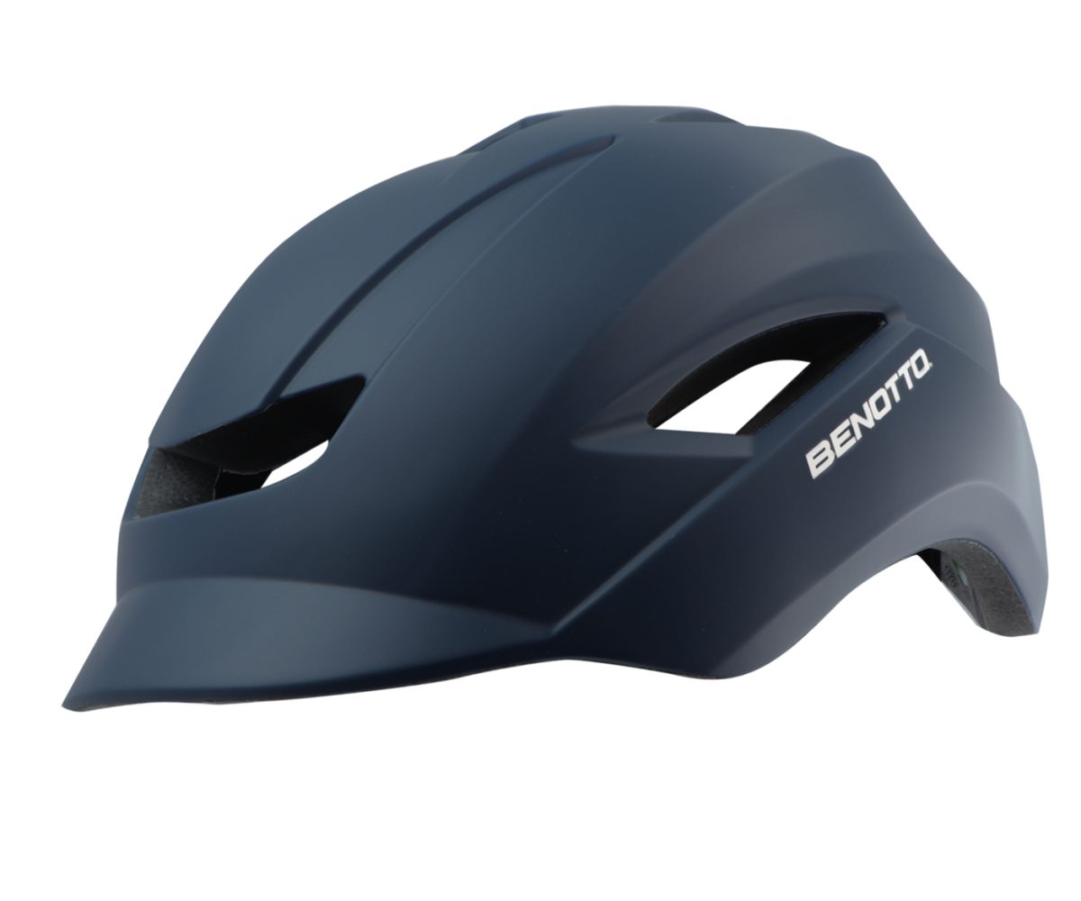 CASCO BENOTTO URBANO WT-099 CON LUZ TRASERA USB RECARGABLE AZUL TALLA: L (58-62cm)