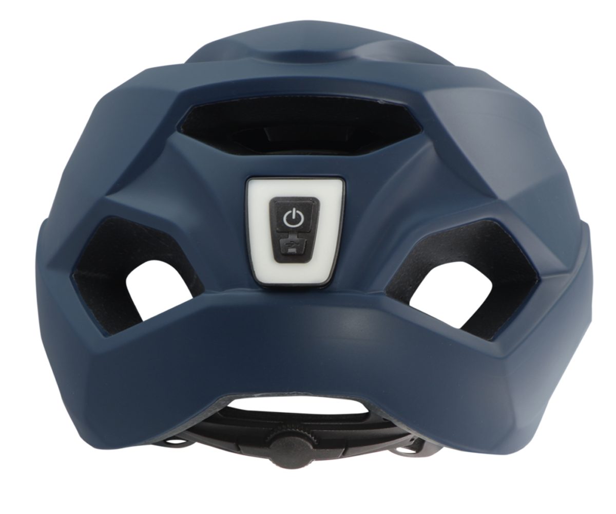 CASCO BENOTTO URBANO WT-099 CON LUZ TRASERA USB RECARGABLE AZUL TALLA: L (58-62cm) - Image 6