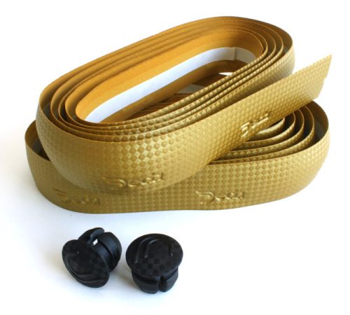 CINTA PARA MANUBRIO DEDA RUTA CARBON DORADO