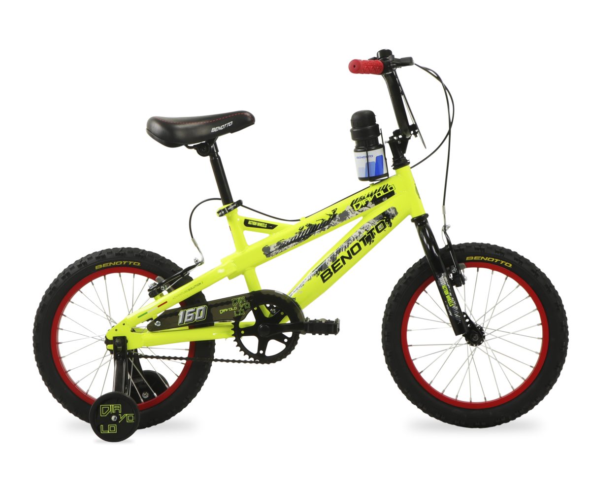BICICLETA BENOTTO DIAVOLO BMX R16 1V NIÑO FRENO V