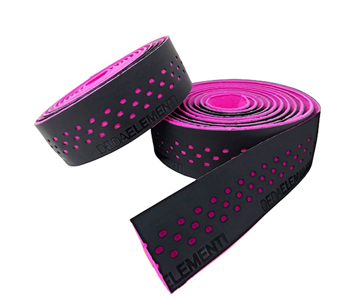 CINTA PARA MANUBRIO DEDA RUTA NEGRO/FUCSIA