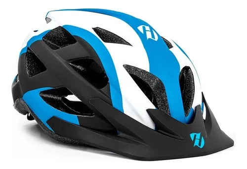 CASCO HUNTER S-311L BLANCO/NEGRO/AZUL TALLA: L
